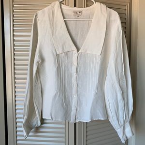 Mille brand oversize collar button down